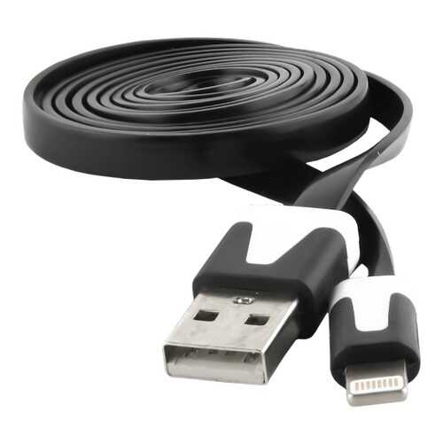 Кабель Red Line USB - 8-pin, плоский, Black в Фианит-Ломбард