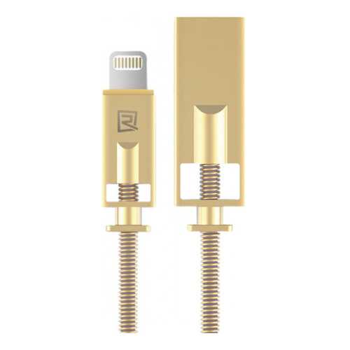 Кабель Remax rC-056i Lightning 1м Gold в Фианит-Ломбард