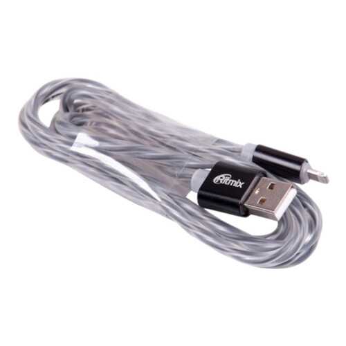 Кабель Ritmix Lightning 1м Black в Фианит-Ломбард