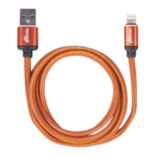 Кабель Ritmix Lightning 1м Orange в Фианит-Ломбард