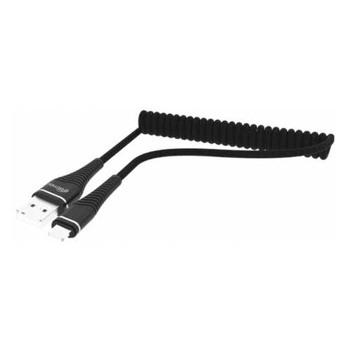 Кабель RITMIX RCC-424 Lightning 1м Black Spring в Фианит-Ломбард
