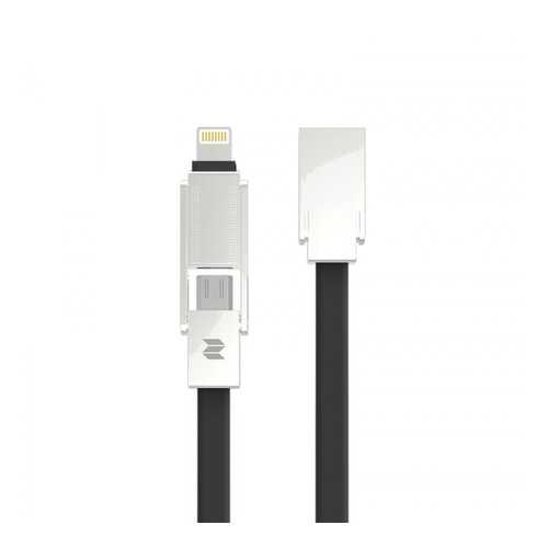 Кабель ROCK M7 Metal Lightning/microUSB 1м Black в Фианит-Ломбард