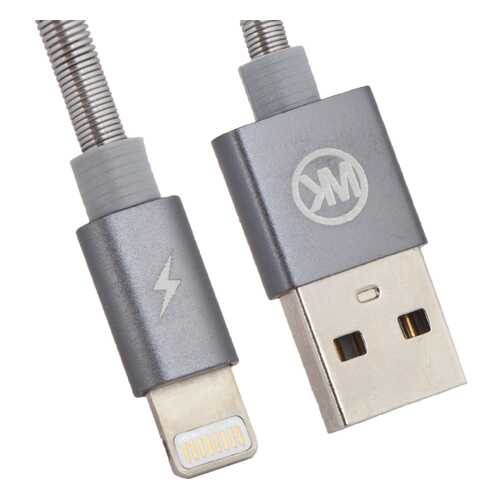 Кабель WK wdc-013 Lightning 1м Silver в Фианит-Ломбард