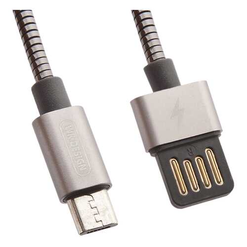 Кабель WK wdc-039 microUSB 1м Black в Фианит-Ломбард