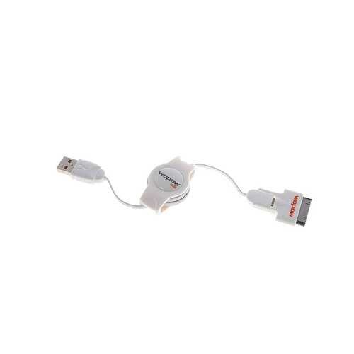 Кабель Wopow LC-001 для iPhone 4/4S 30-pin White в Фианит-Ломбард