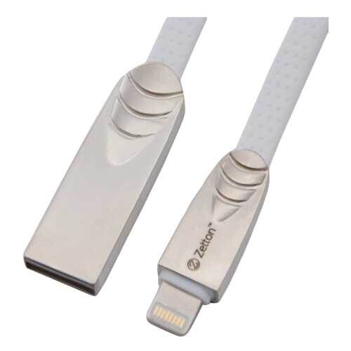 Кабель Zetton Lightning 1м White (ZTUSBFSTWEA8) в Фианит-Ломбард