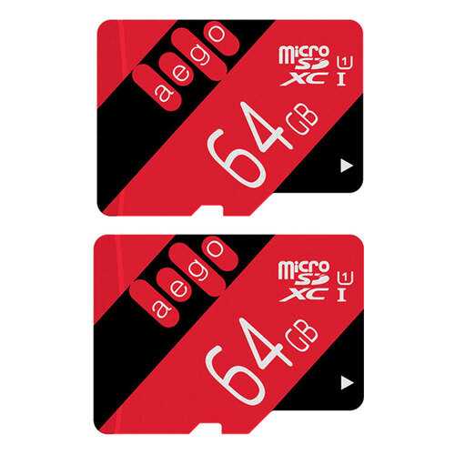 Карта памяти AEGO U1 Class 10 microSDXC 64GB 2шт в Фианит-Ломбард