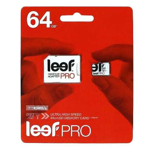 Карта памяти Leef Micro SD LFMSDPRO-06410R 64GB в Фианит-Ломбард