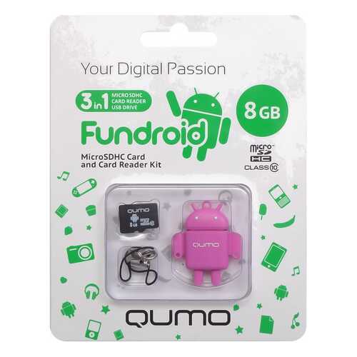 Карта памяти Qumo Micro SDHC Fundriod 8GB в Фианит-Ломбард
