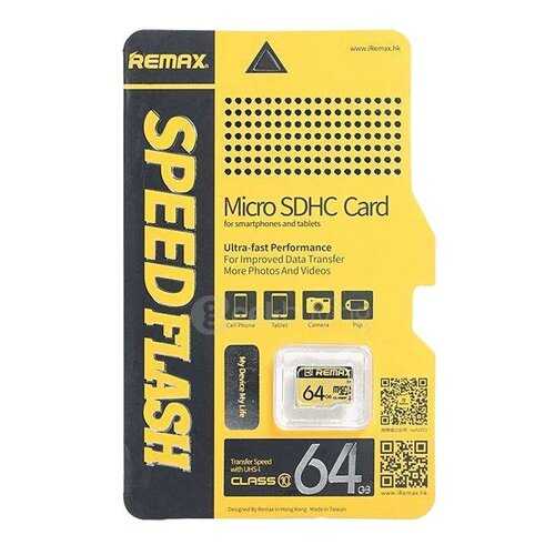 Карта памяти Remax microSDHC 64 GB Card Class 10 в Фианит-Ломбард