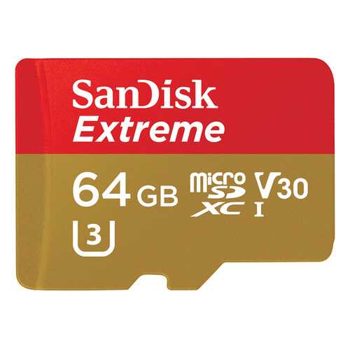 Карта памяти SanDisk Micro SDXC Extreme U3 64GB в Фианит-Ломбард