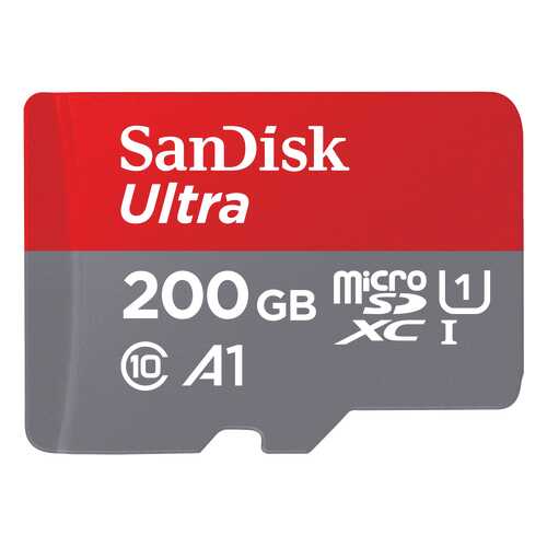Карта памяти SanDisk Micro SDXC Ultra SDSQUAR-200G-GN6MA 200GB в Фианит-Ломбард