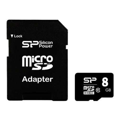 Карта памяти Silicon Power Elite Micro SDHC 8GB в Фианит-Ломбард