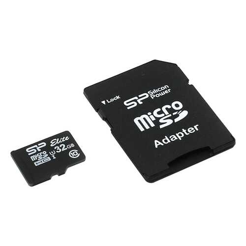 Карта памяти Silicon Power Micro SDHC Elite SP032GBSTHBU1V10-SP 32GB в Фианит-Ломбард