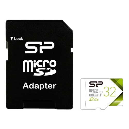 Карта памяти Silicon Power Micro SDHC SP032GBSTHBU1V21SP 32GB в Фианит-Ломбард