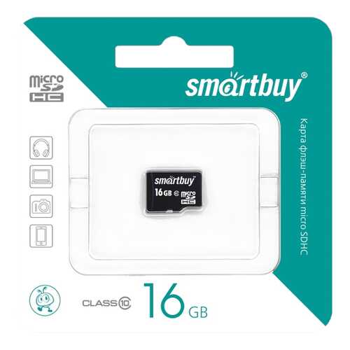 Карта памяти SmartBuy Micro SDHC SB16GBSDCL10-01 16GB в Фианит-Ломбард