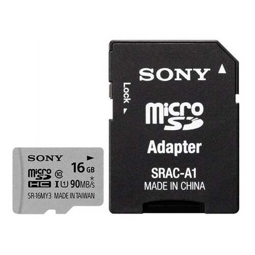 Карта памяти Sony Micro SDHC SR-16MY3A/ST 16GB в Фианит-Ломбард