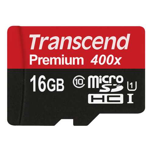 Карта памяти Transcend Micro SDHC Premium TS16GUSDU1 16GB в Фианит-Ломбард