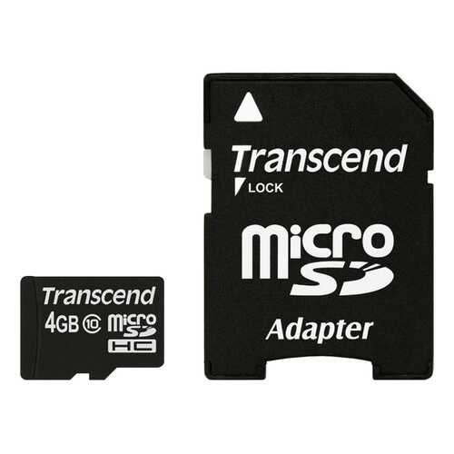 Карта памяти Transcend Micro SDHC Premium TS4GUSDHC10 4GB в Фианит-Ломбард
