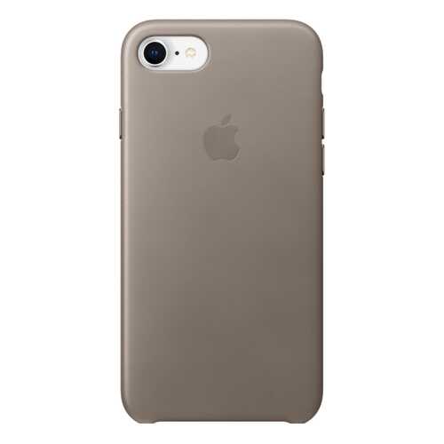 Кейс для Apple iPhone 8 / 7 Leather Case Taupe (MQH62ZM/A) в Фианит-Ломбард