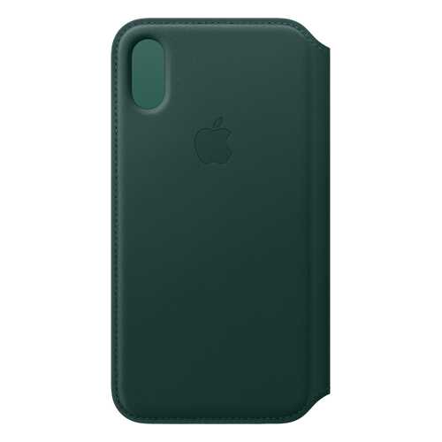 Кейс для iPhone Apple Folio XS кожаный зеленый MRWY2ZM/A в Фианит-Ломбард