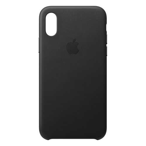 Кейс для iPhone Apple Leather XS кожаный черный MRWM2ZM/A в Фианит-Ломбард