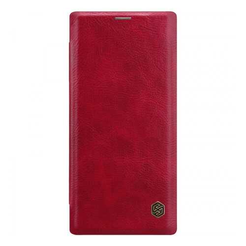 Кожаный Чехол (книжка) Nillkin Qin Series для Samsung Galaxy Note 10 Red в Фианит-Ломбард