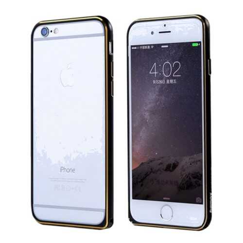 Металлический бампер Remax (защелка) для Apple iPhone 6/6s (4.7) (Черный) в Фианит-Ломбард