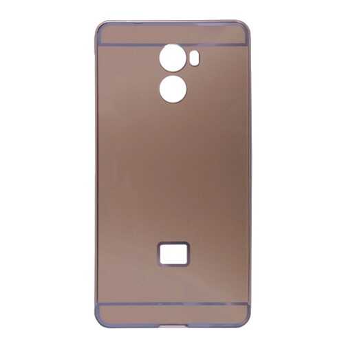 Металлический бампер с акриловой вставкой для Xiaomi Redmi 4 (Золотой) в Фианит-Ломбард