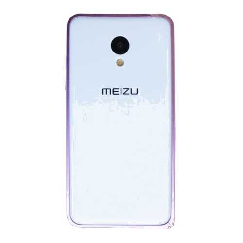 Металлический округлый бампер на пряжке для Meizu M3 / M3 mini / M3s (Розовый) в Фианит-Ломбард