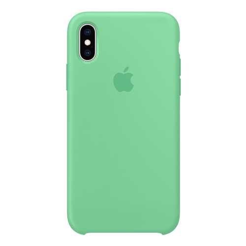 Оригинальный чехол Apple для смартфона MVF52ZM/A iPhone XS Мятный в Фианит-Ломбард