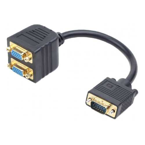 Переходник Gembird VGA на 2 порта CC-VGAX2-20CM VGAHD15M-2*15F в Фианит-Ломбард