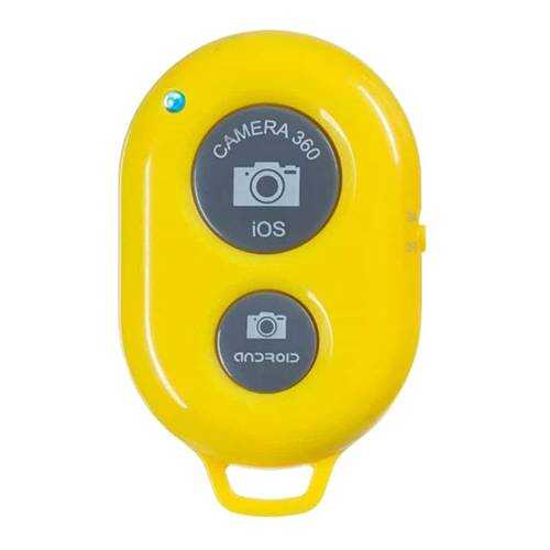 Пульт кнопка Bluetooth Connect для селфи Yellow в Фианит-Ломбард