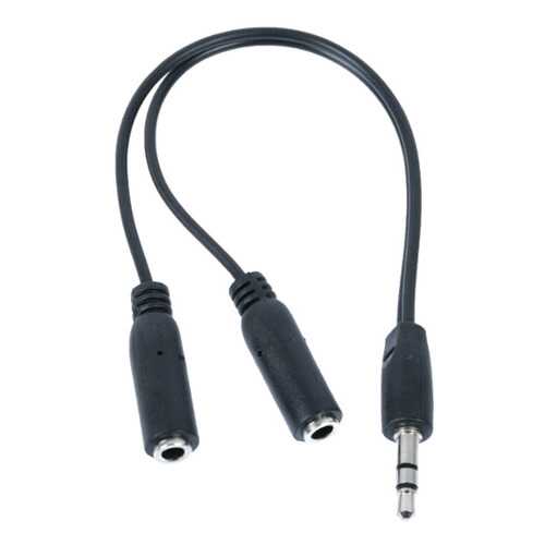 Разветвитель для наушников OLTO AC-150 black 3,5 mm stereo audio - 2x 3,5 mm stereo audio в Фианит-Ломбард