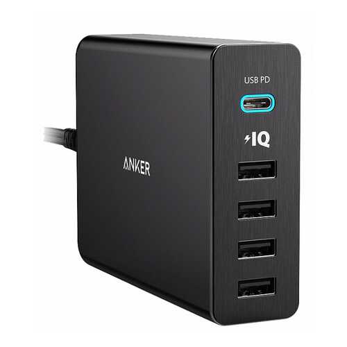 Сетевое зарядное устройство Anker PowerPort+ 5 USB-C A2053L11 (Black) в Фианит-Ломбард
