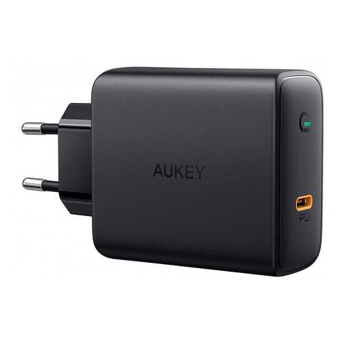 Сетевое зарядное устройство Aukey 60W PD Wall Charger with GaN Power Tech Black в Фианит-Ломбард