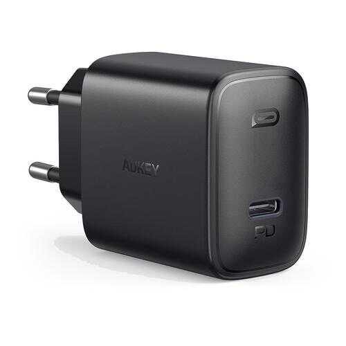 Сетевое зарядное устройство Aukey Swift PD 18W USB-C PA-F1 (Black) в Фианит-Ломбард