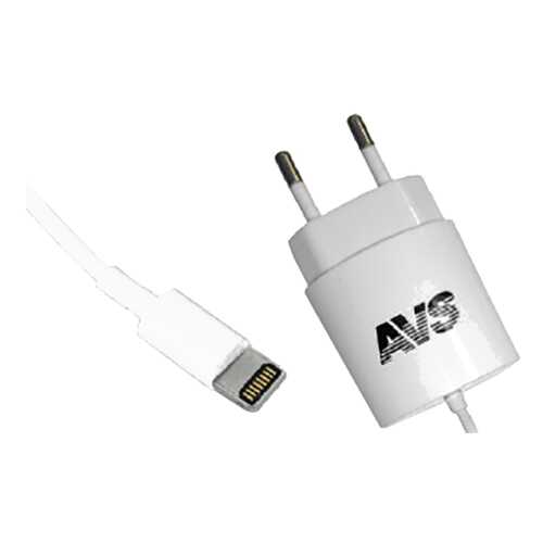 Сетевое зарядное устройство AVS TIP-511 Lightning 1,2A White в Фианит-Ломбард