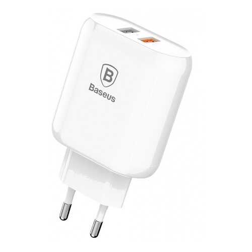 Сетевое зарядное устройство Baseus Bojure 2 USB 2A White в Фианит-Ломбард