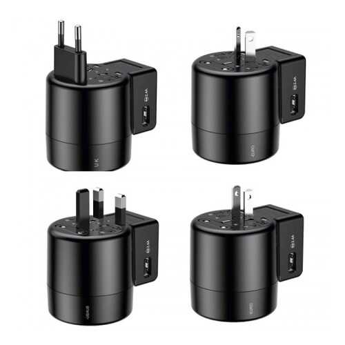 Сетевое зарядное устройство Baseus Rotation Type Universal Charger Black в Фианит-Ломбард