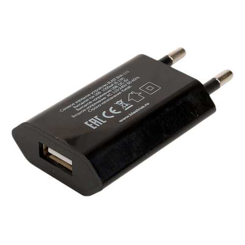 Сетевое зарядное устройство Blast, BHA-111 1 USB 1,1A Black в Фианит-Ломбард