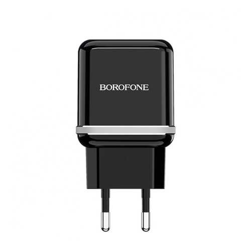 Сетевое зарядное устройство Borofone BA25A 2USB 2.4A Black в Фианит-Ломбард