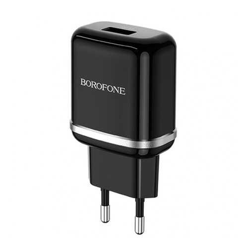 Сетевое зарядное устройство Borofone BA36A 1USB 3A Black в Фианит-Ломбард