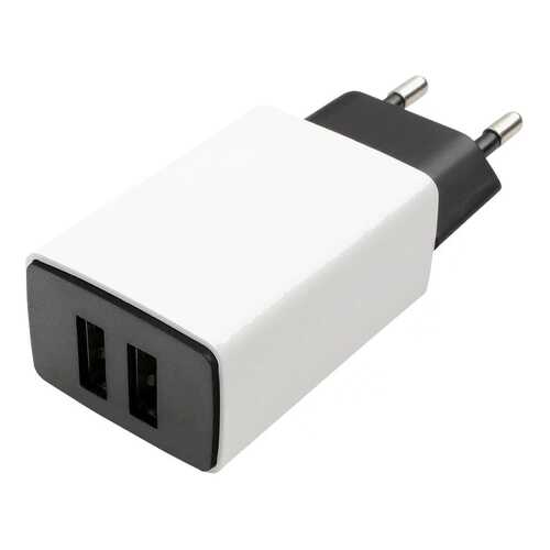 Сетевое зарядное устройство Gembird Cablexpert 2 USB 2,1A White в Фианит-Ломбард