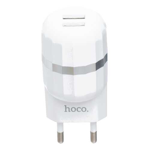 Сетевое зарядное устройство Hoco C41A 2 USB 2,4A White в Фианит-Ломбард