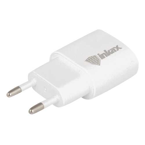 Сетевое зарядное устройство Inkax CD-08 1 USB 1A White в Фианит-Ломбард