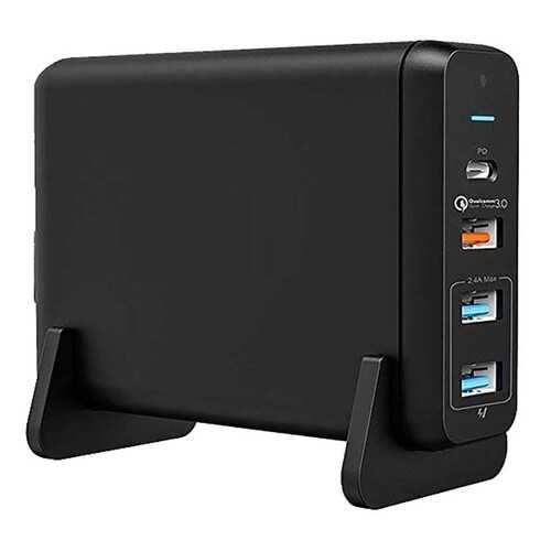Сетевое зарядное устройство InterStep PD75W USB-C 2USB 24W Black в Фианит-Ломбард