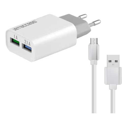 Сетевое зарядное устройство Jet.A UC-S26 White в Фианит-Ломбард