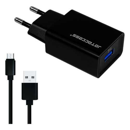 Сетевое зарядное устройство Jet.A UC-S27 Black в Фианит-Ломбард