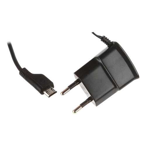 Сетевое зарядное устройство Krutoff microUSB Black в Фианит-Ломбард